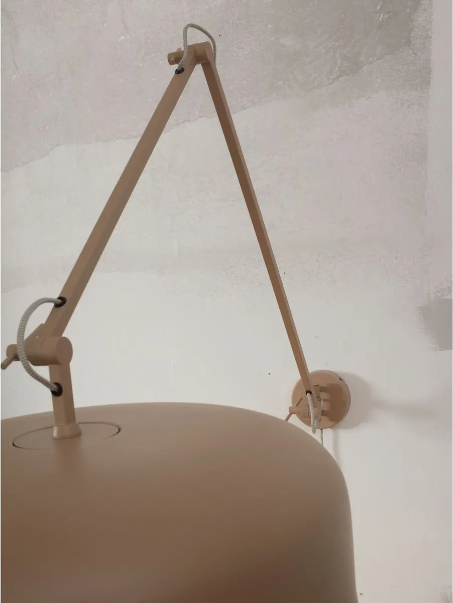 it's about RoMi Wandlamp Marseille - Grijs Ø48cm