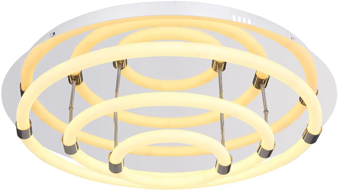 Globo Epi Plafondlamp LED - Ø55cm - Chroom