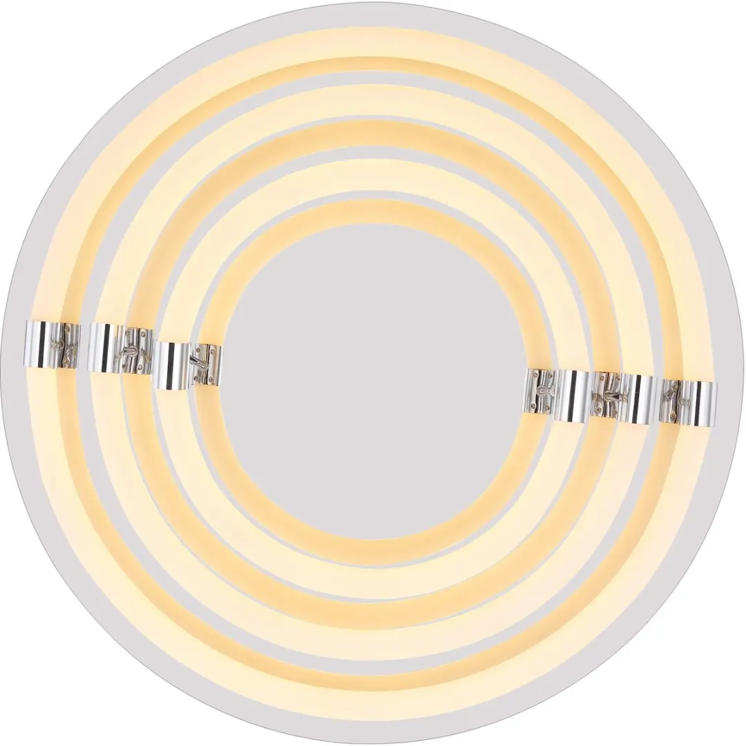 Globo Epi Plafondlamp LED - Ø55cm - Chroom