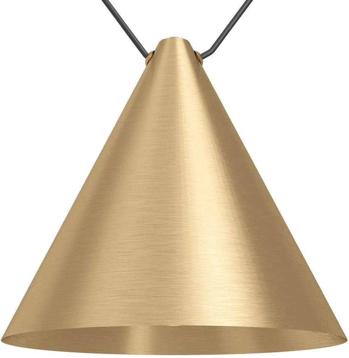 Eglo Narices Hanglamp 173cm - Goud/Zwart - afbeelding 6 van 6