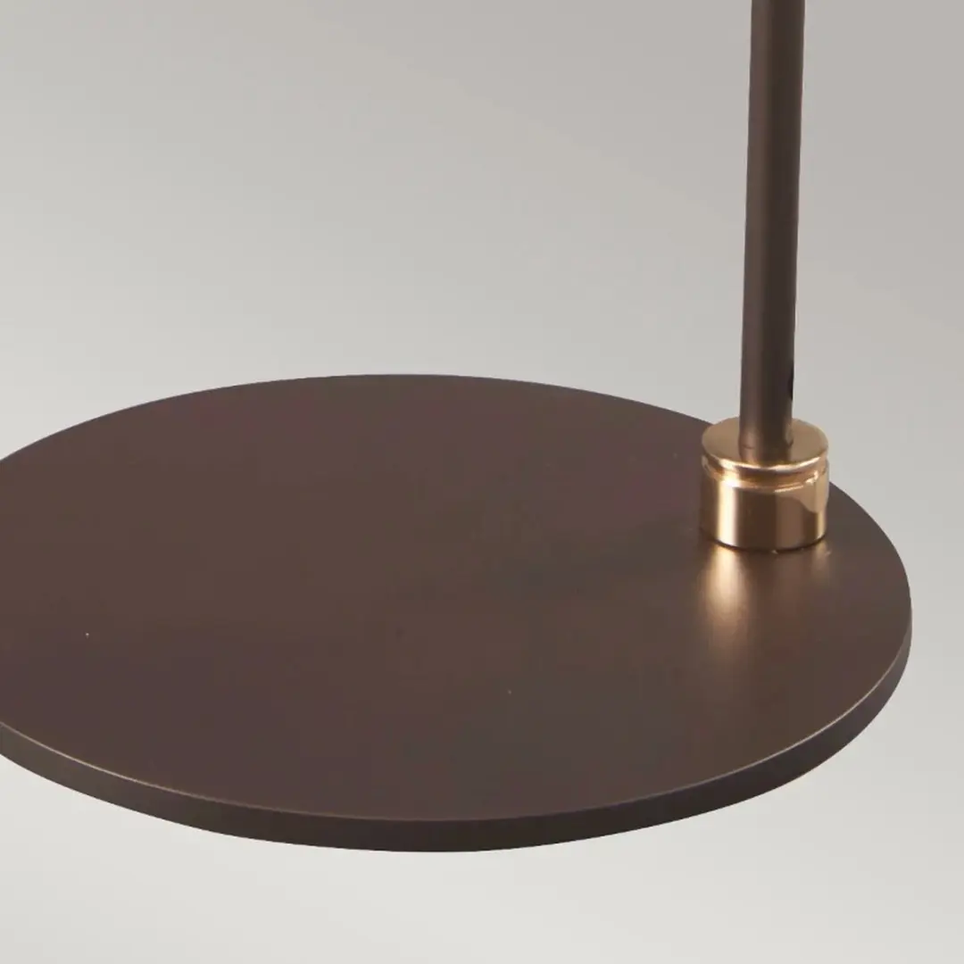 Elstead Lighting Balance LED Tafellamp - 1x E27 60W - Bruin