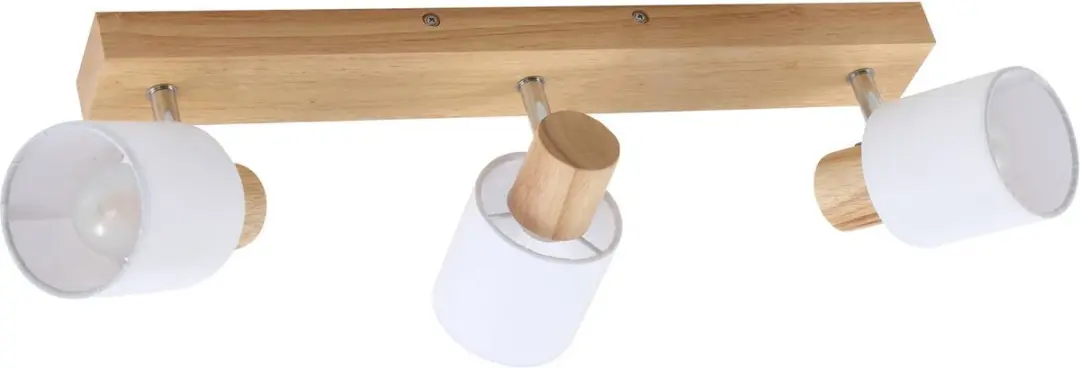 Lindby Buitenspot 3-Lichts Hout/Wit - E14