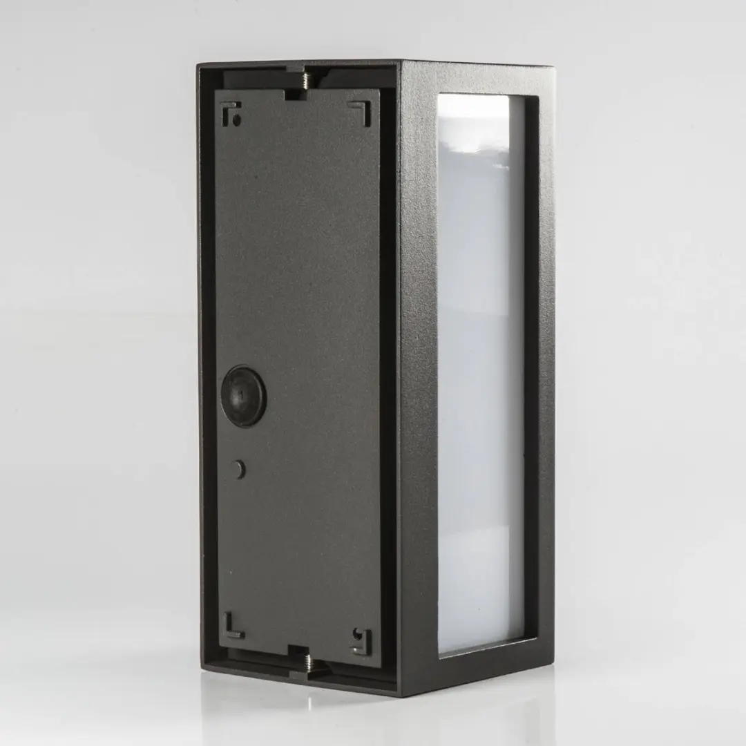 Lucande Wandlamp Buiten 1 Licht E27 - Grafiet/Opaalwit
