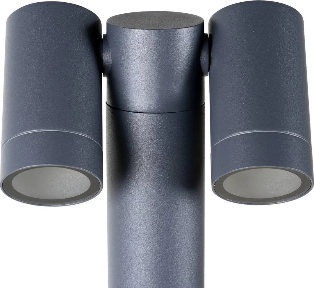 PRIOS Buitenspots 2-lichts H40cm GU10 Antraciet - afbeelding 6 van 6