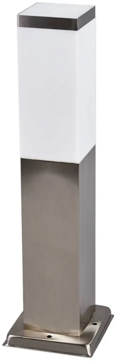 Lindby Buitenlamp 1 Licht - Roestvrij Staal/Wit
