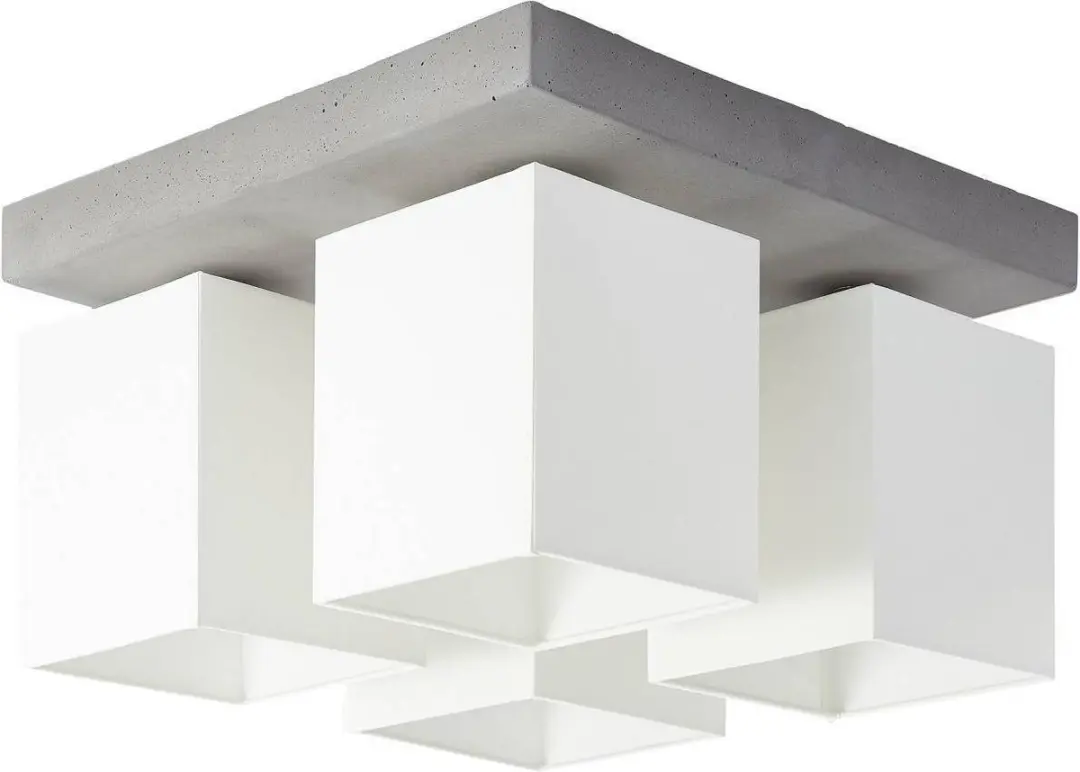 Brilliant Geron Wand- en Plafondlamp 31x31cm - 24W LED - Wit