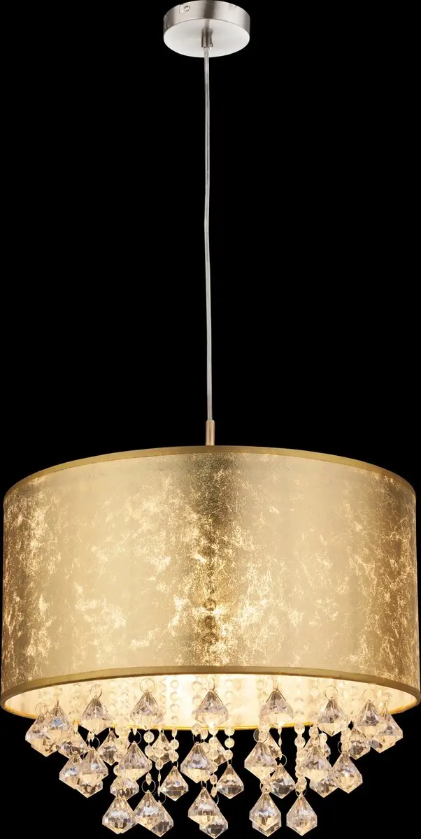 Globo Amy Hanglamp Goud - Ø40cm - E27 - afbeelding 6 van 6