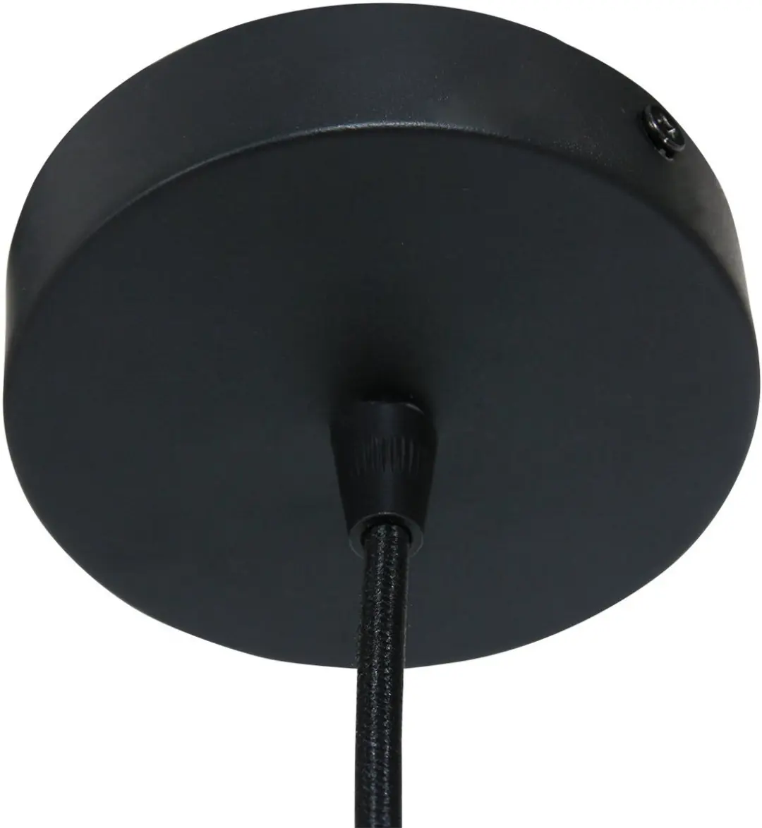 Steinhauer Hanglamp Globe Black 4913ZW - Ø40cm Metaal - Zwart/Goud