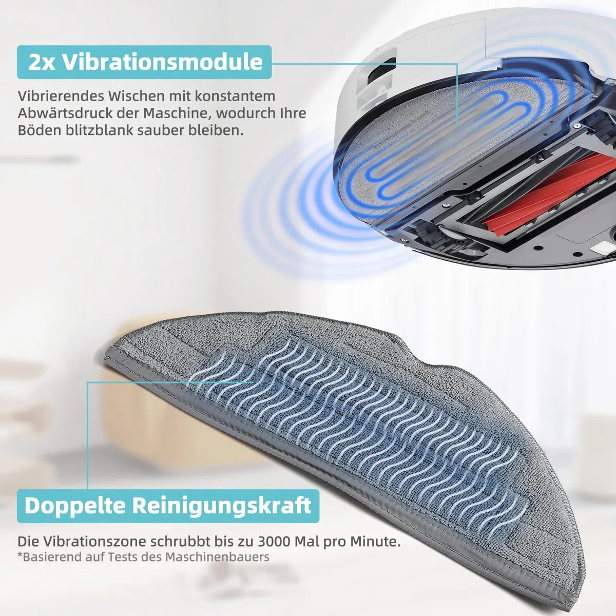 Roborock S8 Pro Ultra Reinigingsdoekjes - 8 Stuks - Grijs