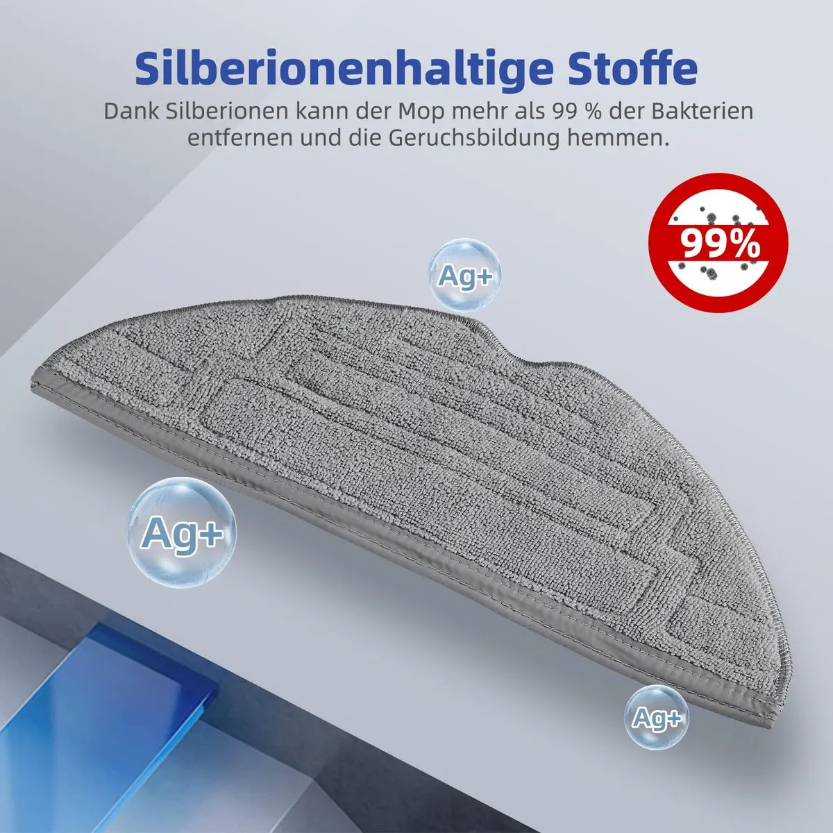 Roborock S8 Pro Ultra Reinigingsdoekjes - 8 Stuks - Grijs