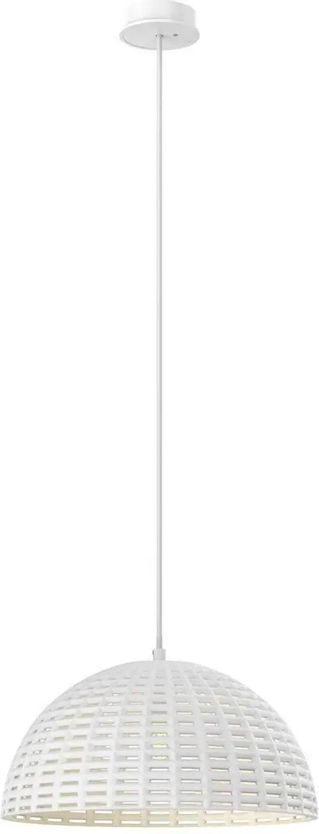 Lucande Hanglamp 1 Licht - 40W - Wit