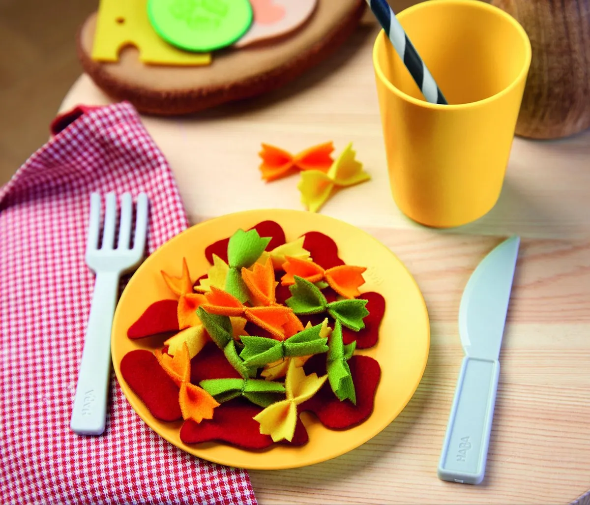 Haba Pastapan Junior Lunchset 12cm - Geel