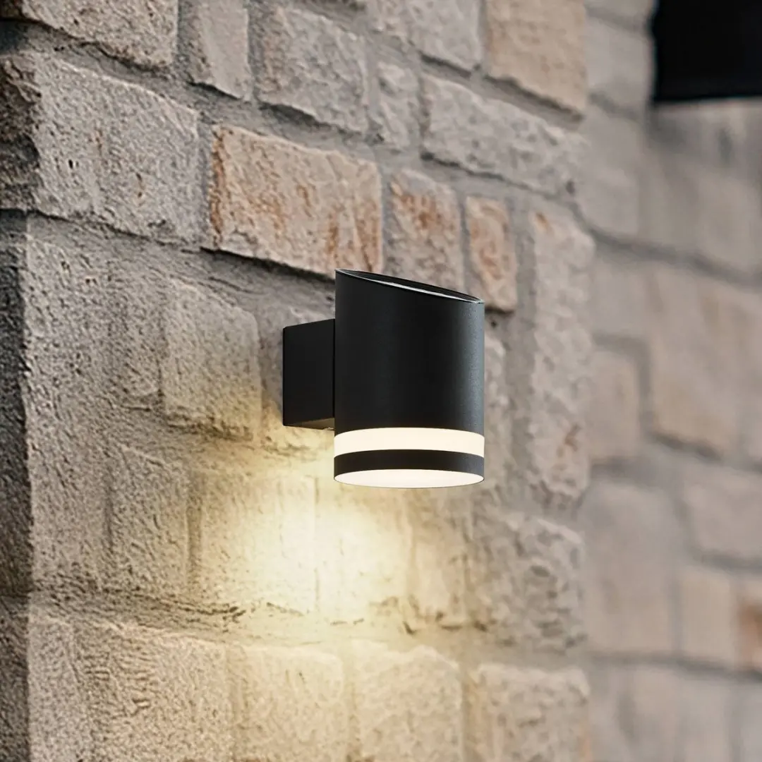 Lindby Solar Buitenlamp 1 Licht - Antraciet