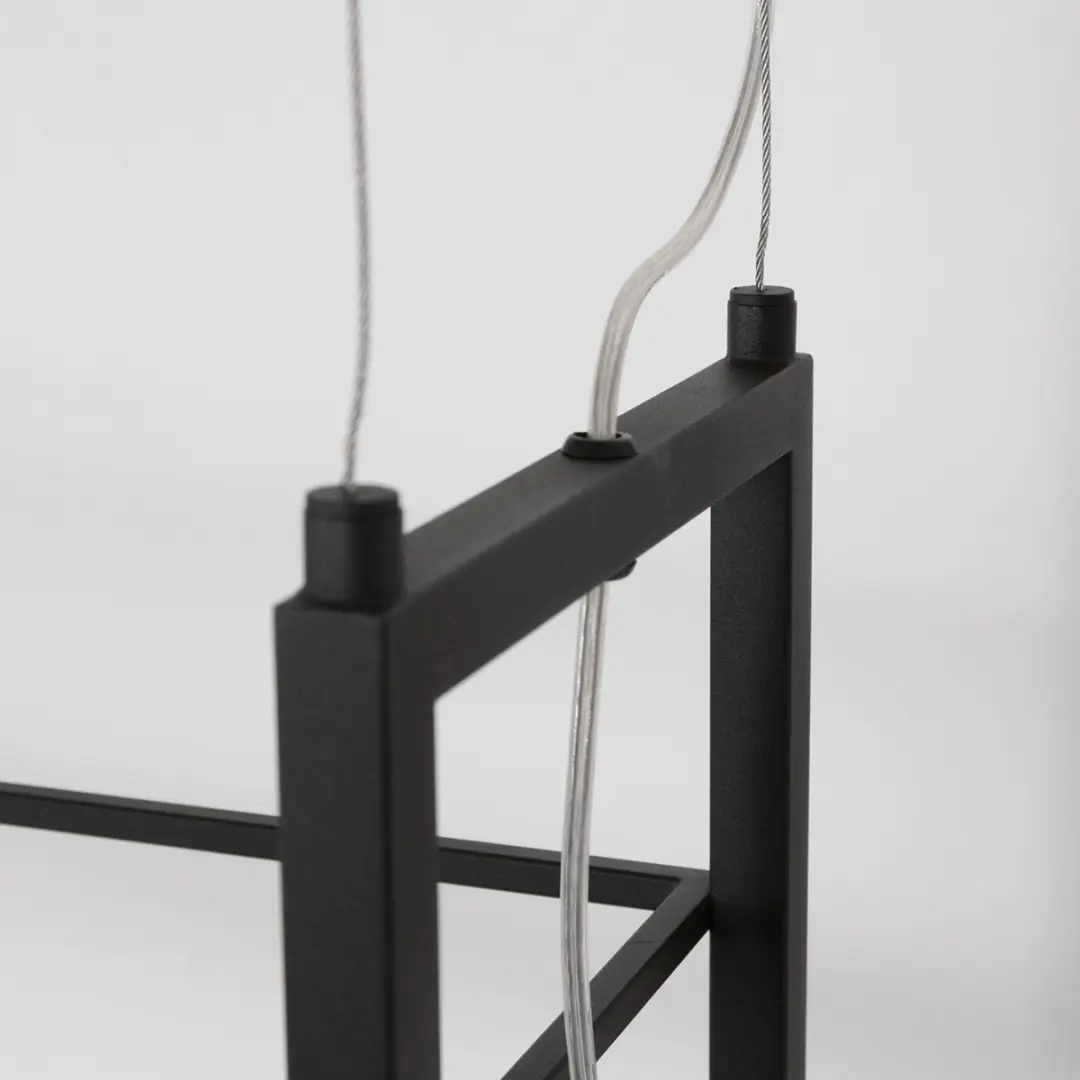 Steinhauer Tor 3298ZW Hanglamp - 6 Lichtpunten - Zwart