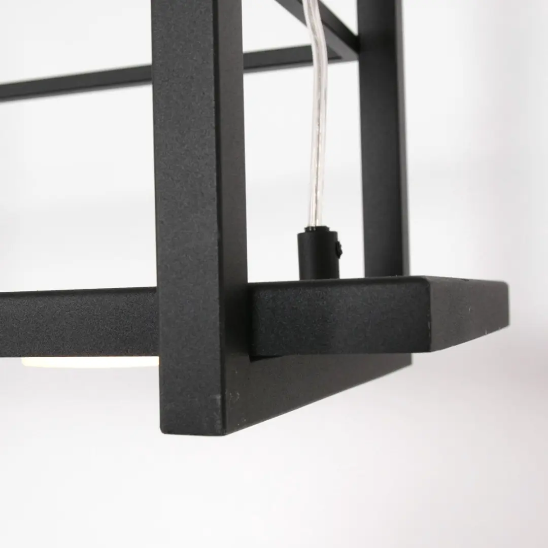 Steinhauer Tor 3298ZW Hanglamp - 6 Lichtpunten - Zwart