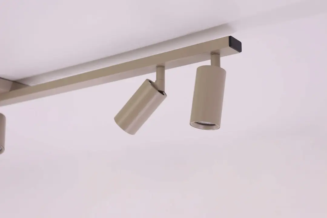 Freelight Zandkleurige Opbouwspot 120cm - 6x Mini GU10 - 10cm Ø