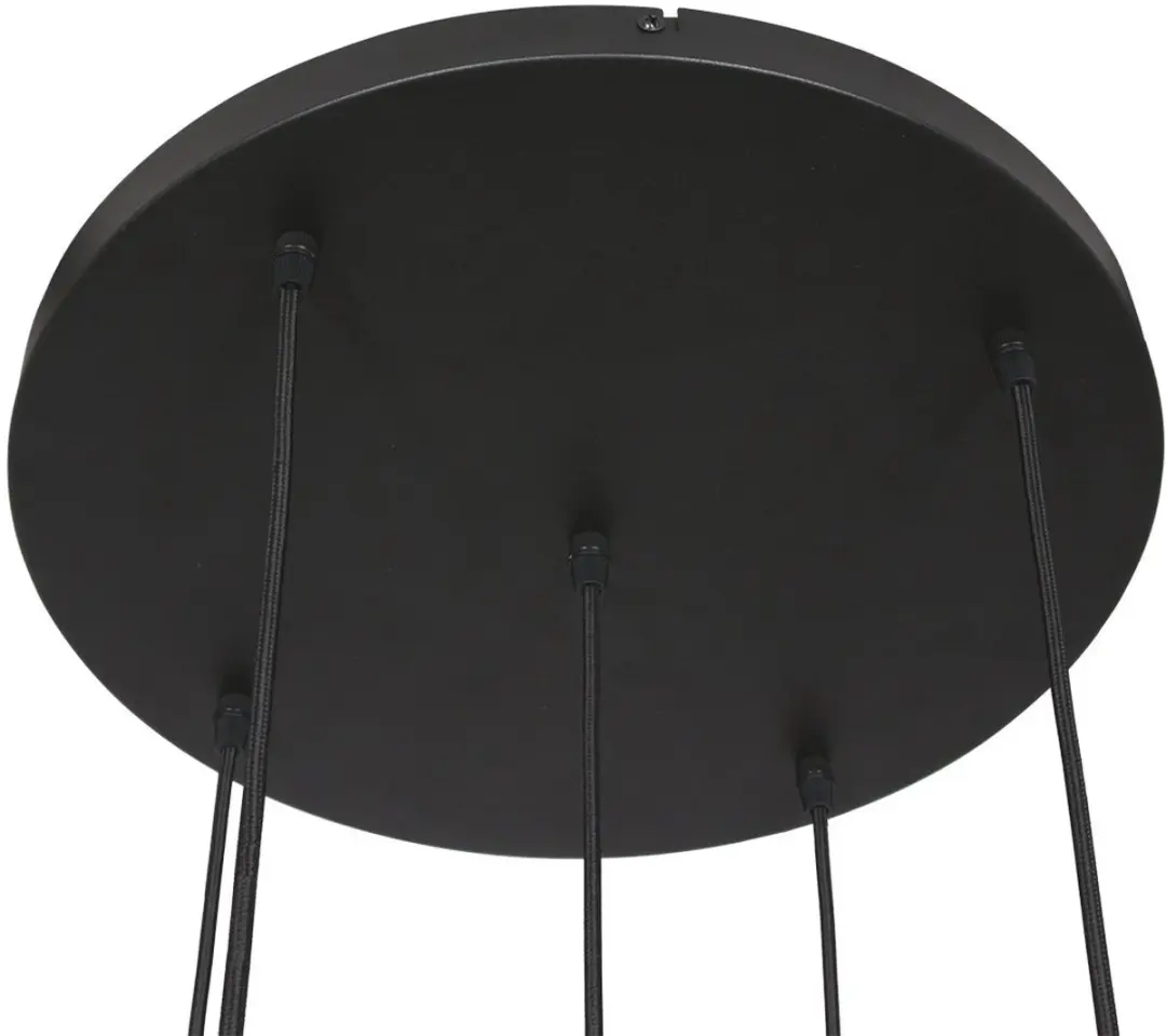 Steinhauer Bollique New 2730ME Plafondlamp - 5x E27 - Ø60cm - Goud