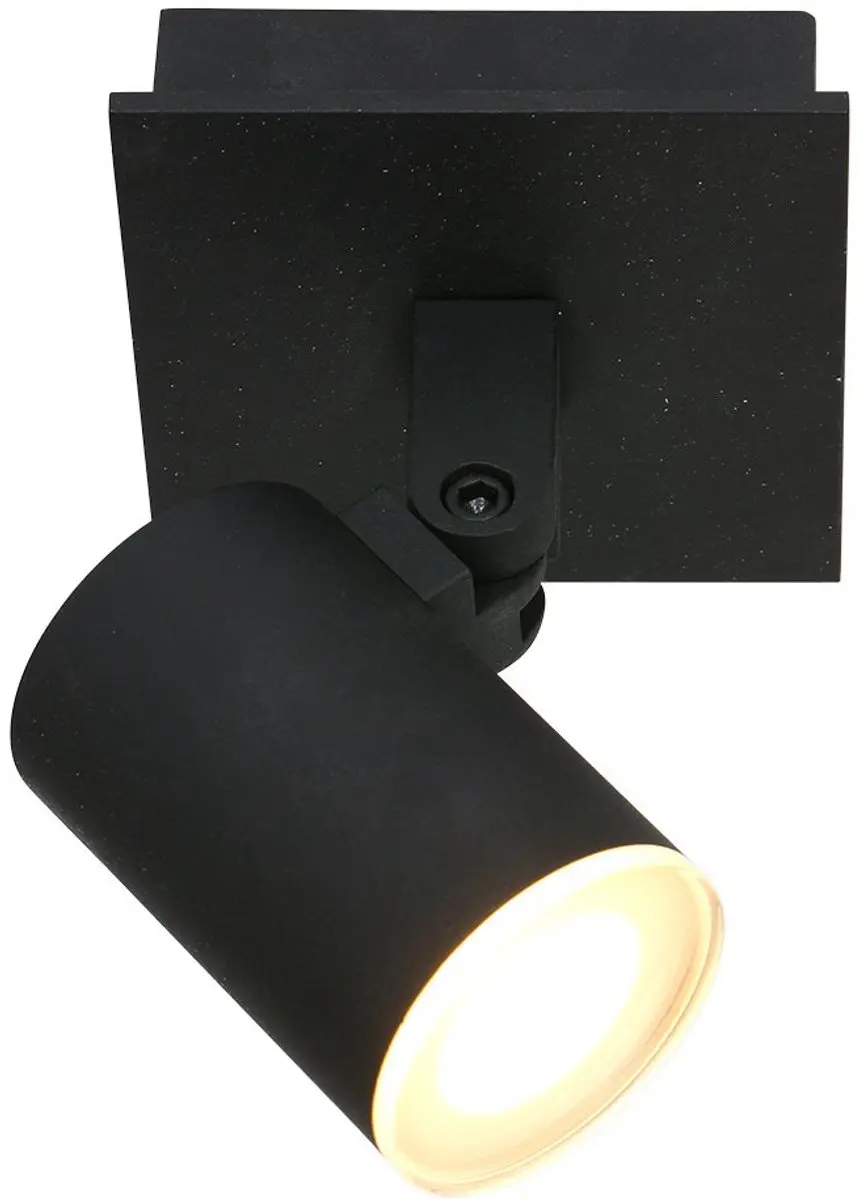 Steinhauer Points Noirs 3059ZW Plafondspot - 10cm - Zwart