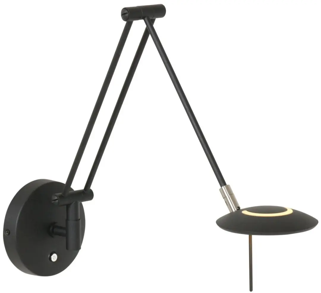Steinhauer Zodiac LED Wandlamp 2110ZW - Zwart