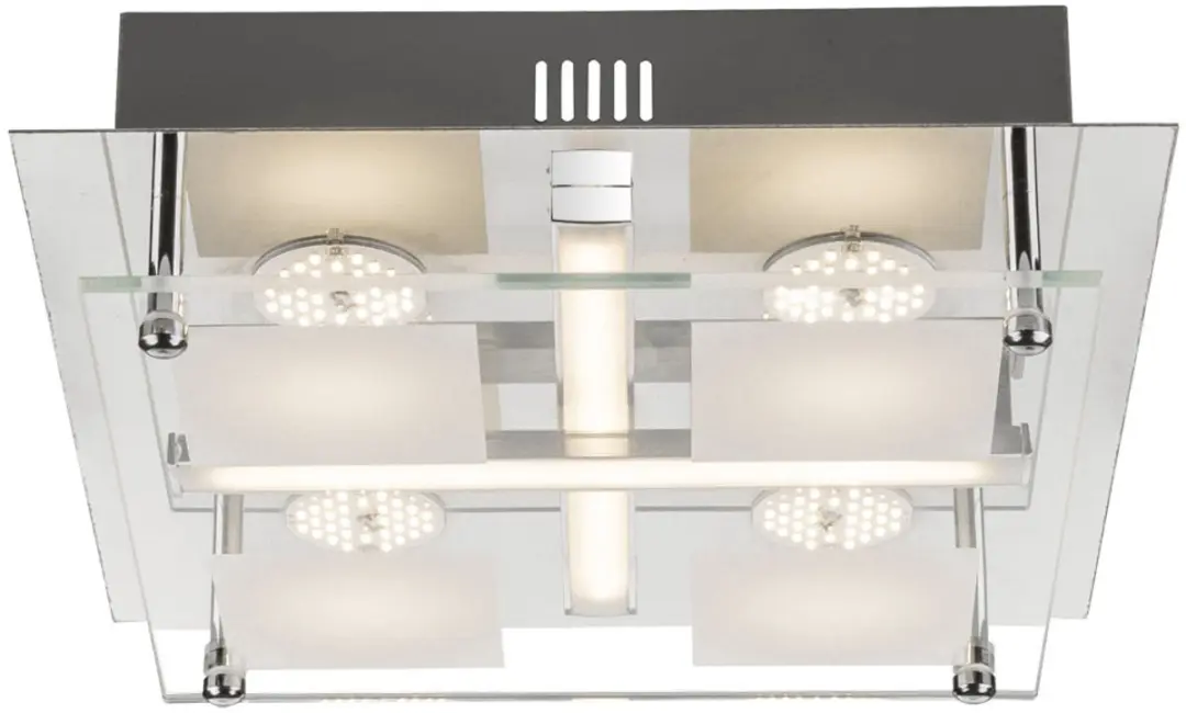 Globo LED Plafondlamp 4 Spots 18W 1260Lm