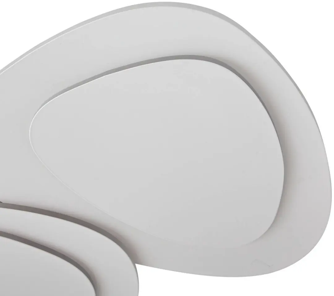 Lindby LED Plafondlamp 38W - CCT - Wit - Met Dimmer