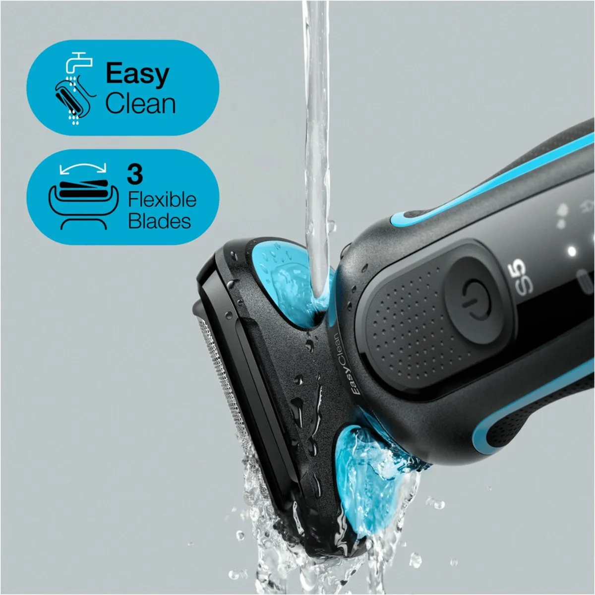 Braun Series 5 51-M4500cs Elektrisch Scheerapparaat - 3 Mesjes - Zwart