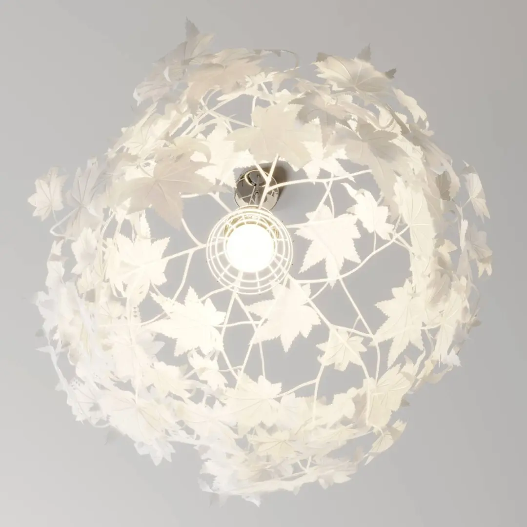 Lindby Hanglamp 1 Licht E27 - Wit/Chroom