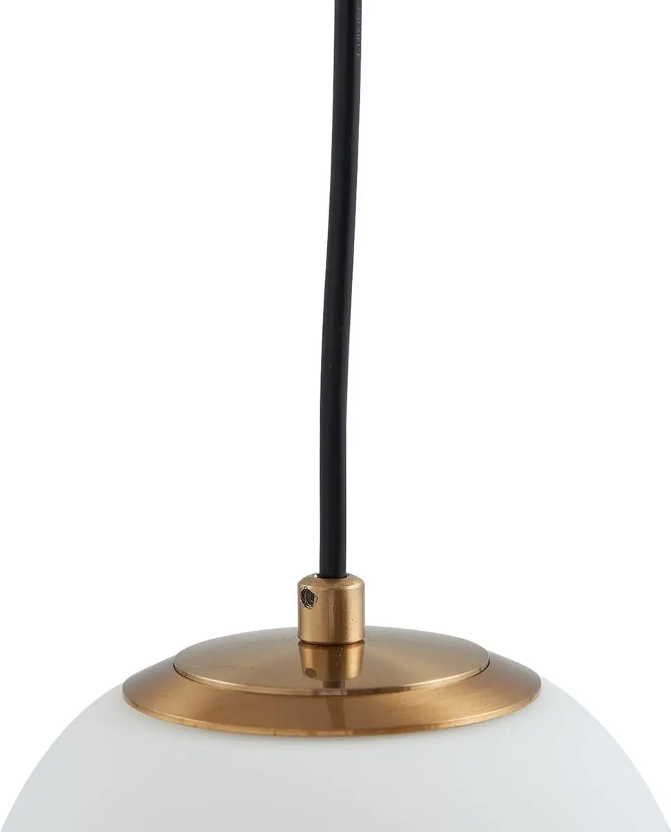 Lucande Hanglamp 1 Licht - messingkleurig - Ø15cm