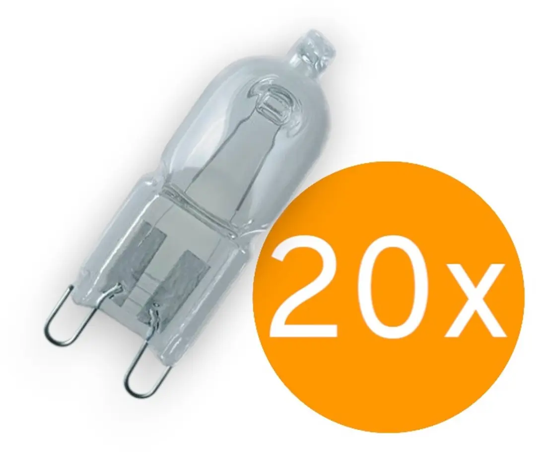 Radium Halogeen Insteeklamp G9 35W 20 Stuks