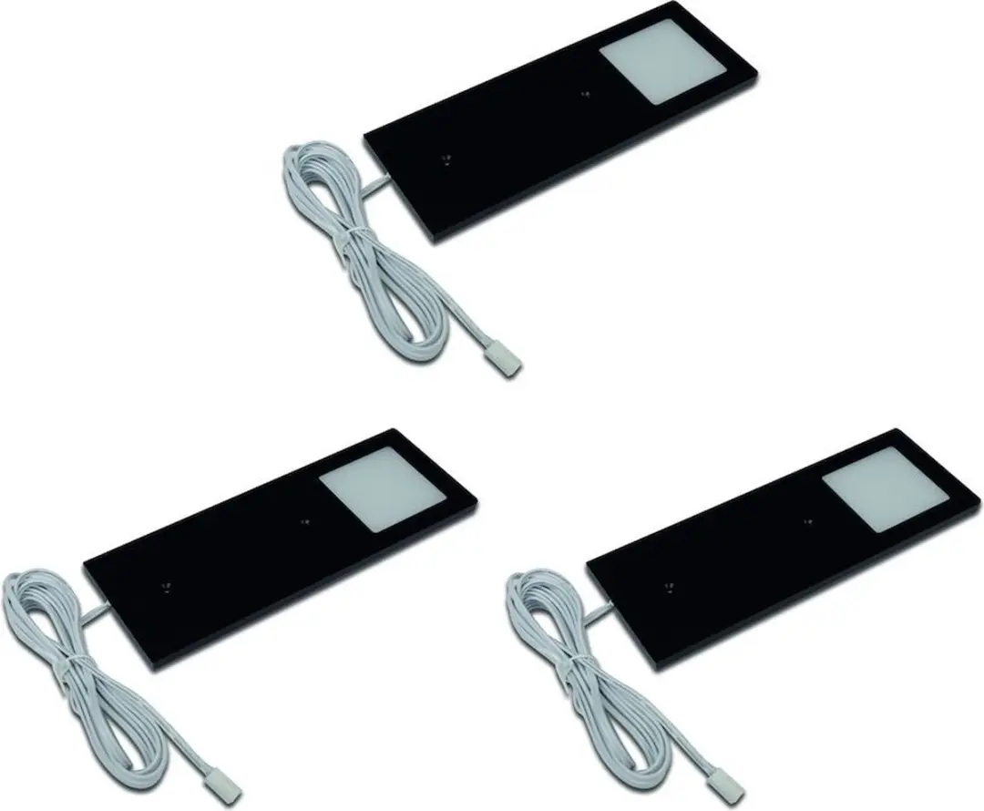 Hera Slim-Pad-F Led Spot 24V - Zwart