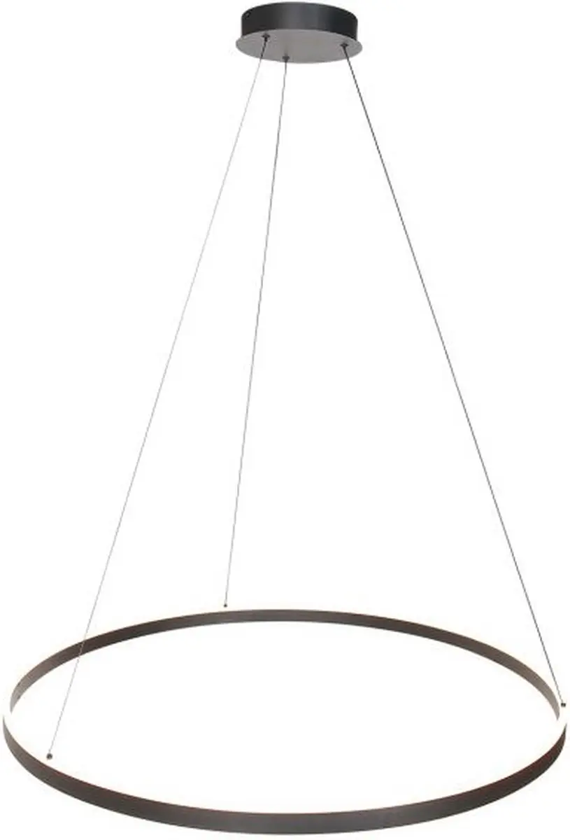 Steinhauer Hanglamp Ringlux 3675ZW - Ø80cm Zwart