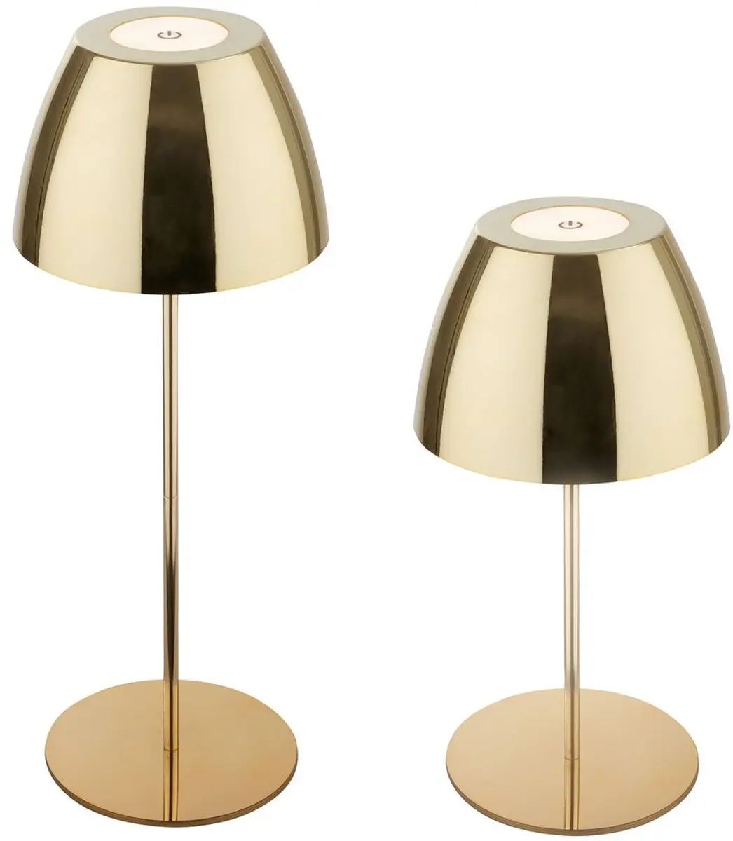 Briloner Serina Snoerloze LED Tafellamp 7522017 - Dimbaar - IP44 - Goud