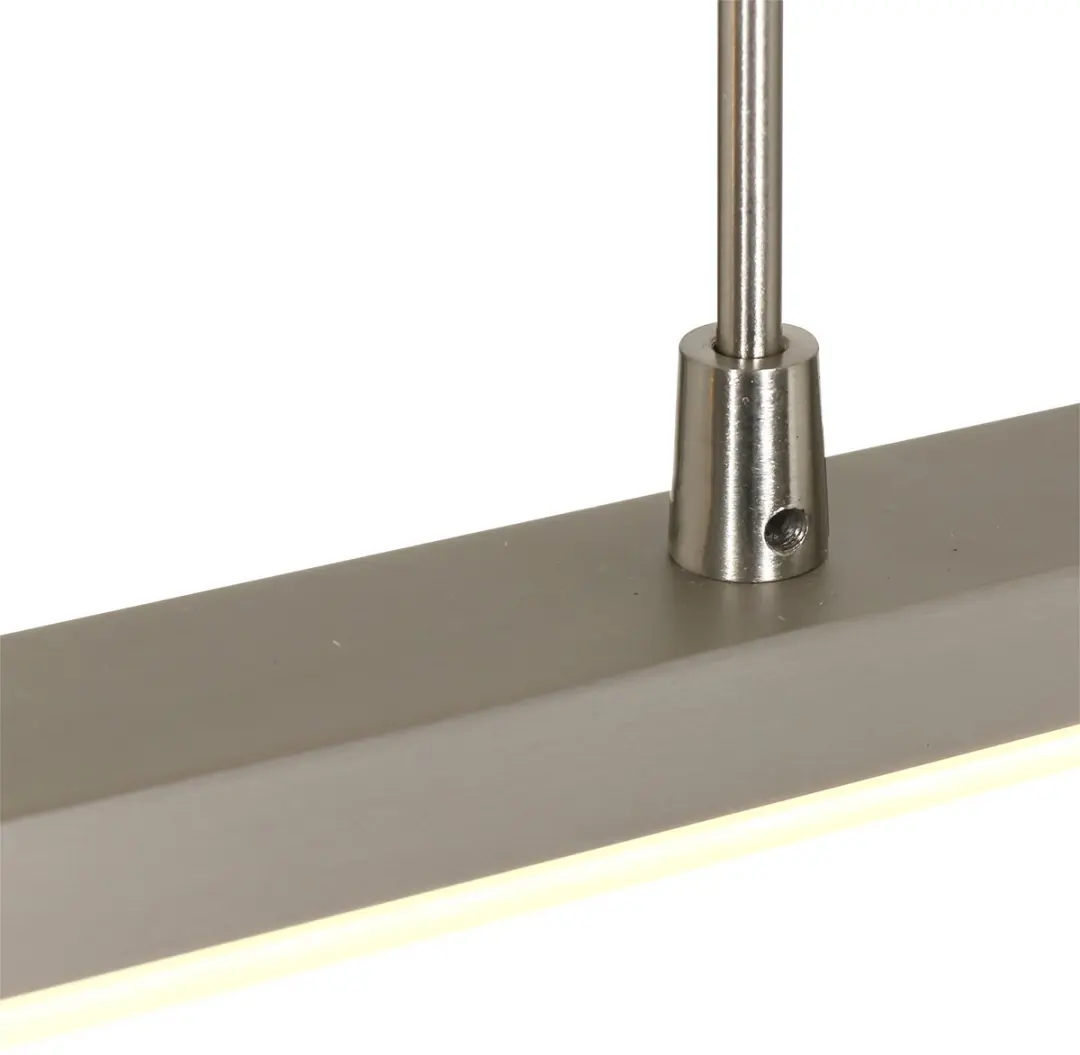 Steinhauer Zelena 7971ST Hanglamp - 3 Lichtpunten - Zilver - 4000K