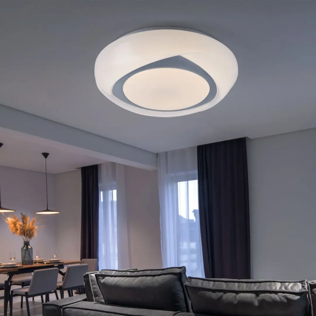 Globo LED Plafondlamp Rond Wit 15W 1040lm - afbeelding 5 van 6
