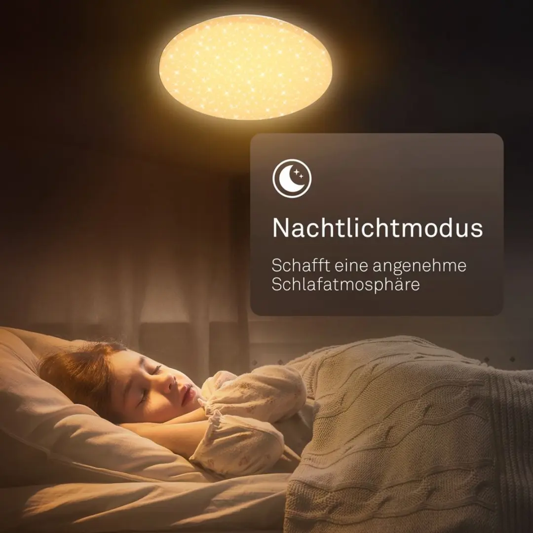 Briloner Luminus LED Plafondlamp Ø34cm - Warm wit 24W