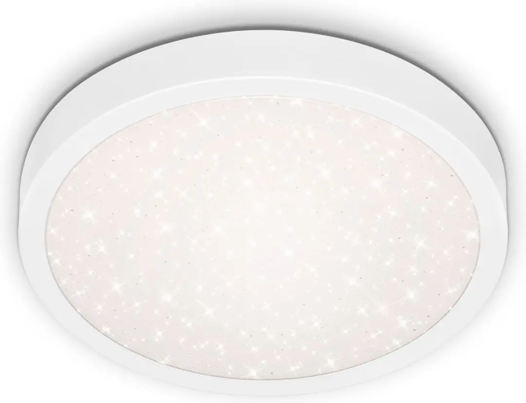Briloner Runa Sterrenhemel Plafonnière 18W - Wit - Ø28cm