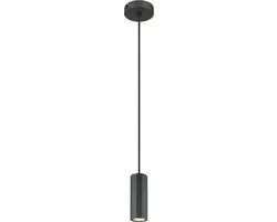 Globo Hanglamp James 1-lichts - 250W - Mat Grijs