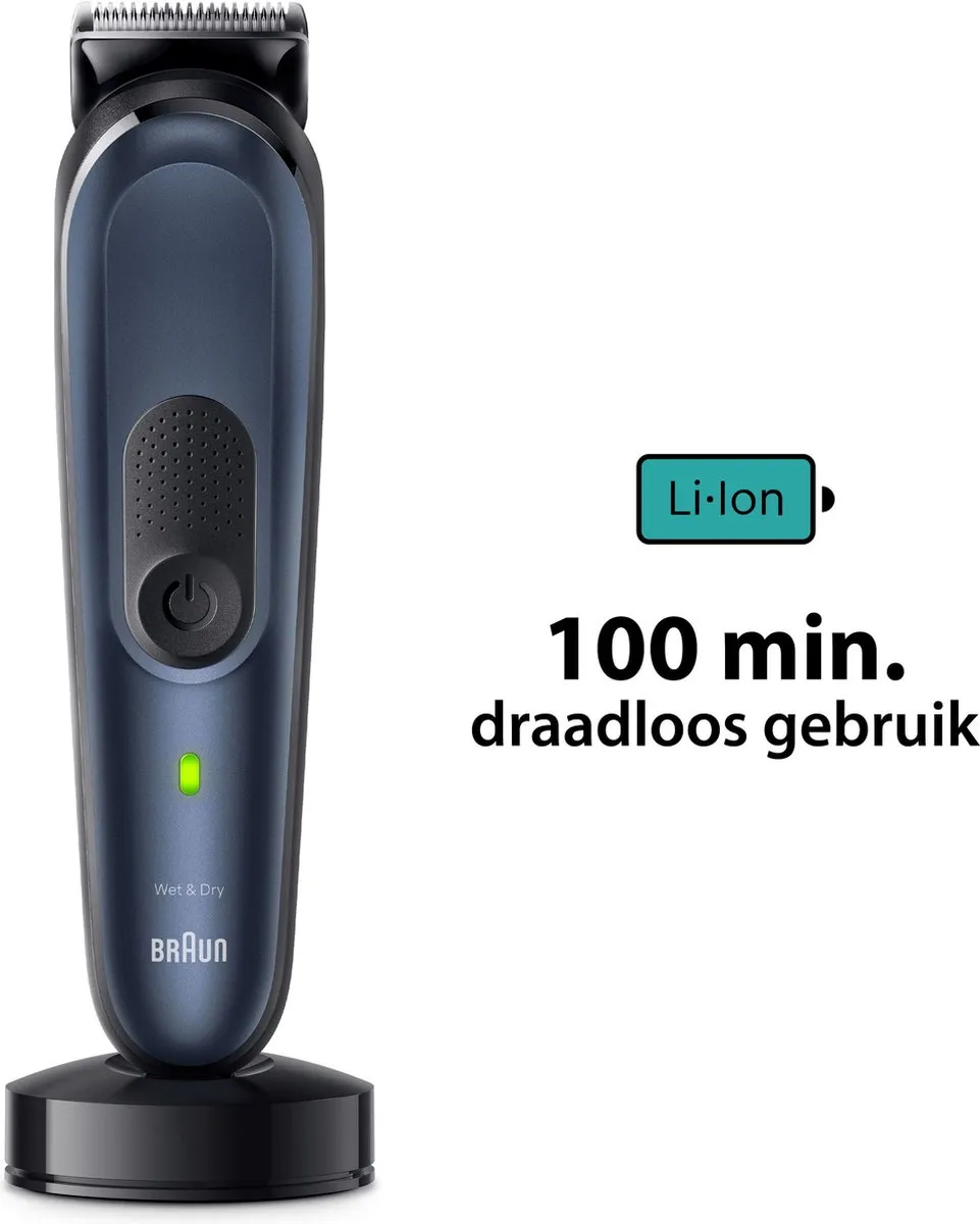 Braun Series 7 MGK7410 Multigroomer - 10-in-1 Set - Zwart