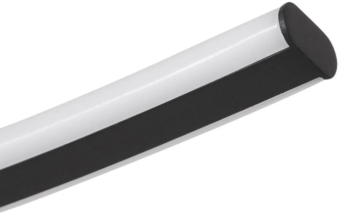 Lindby LED Plafondlamp 27.7W - Zwart/Wit