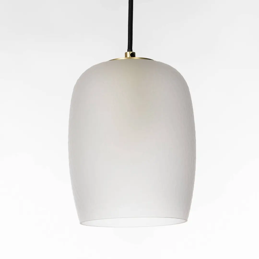 Lucande Hanglamp 9xG9 20cm - Messing/Zandwit