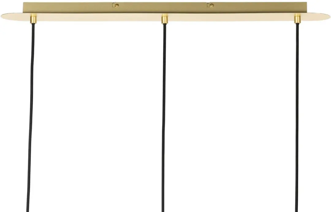 Lucande Hanglamp 9xG9 20cm - Messing/Zandwit