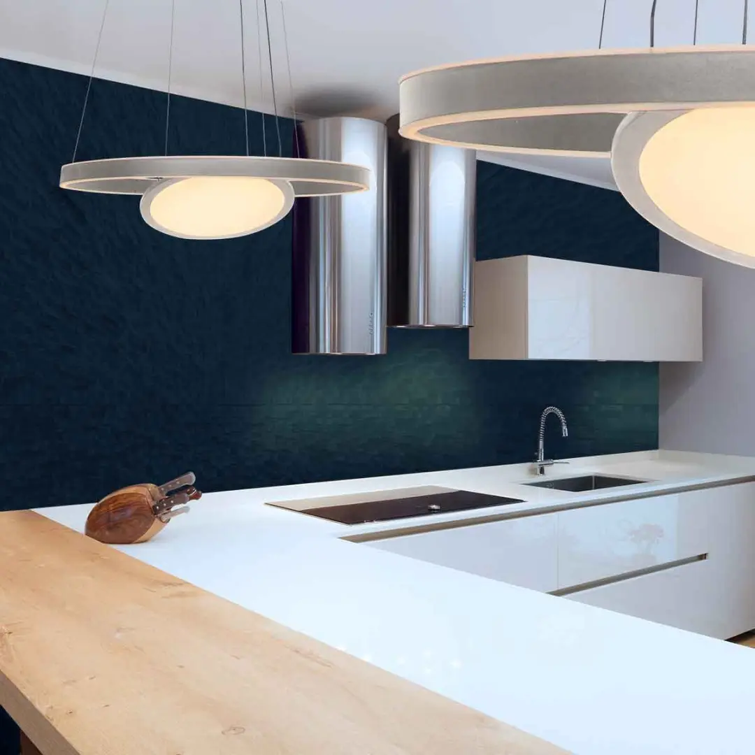 Steinhauer Hanglamp Ringlux 3514ST - 60cm Zilver