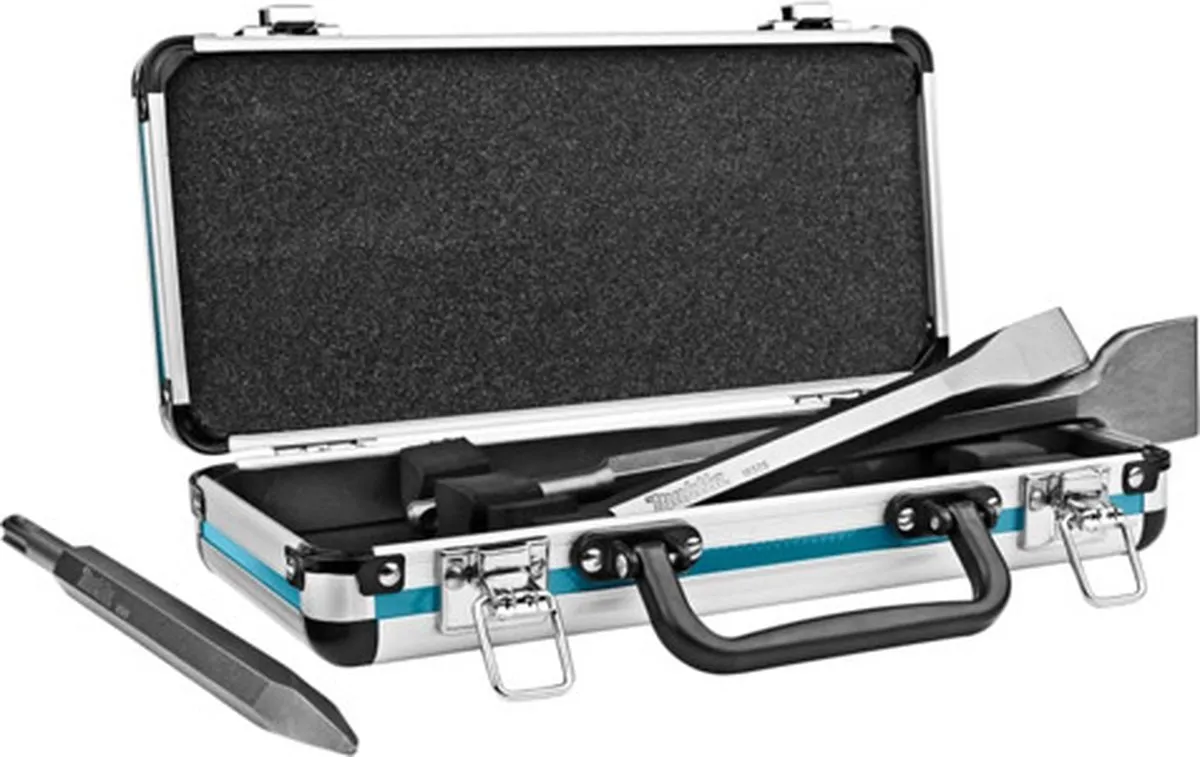 Makita D-42357 SDS-Plus Beitelset - 3-delig - Zilverkleurig