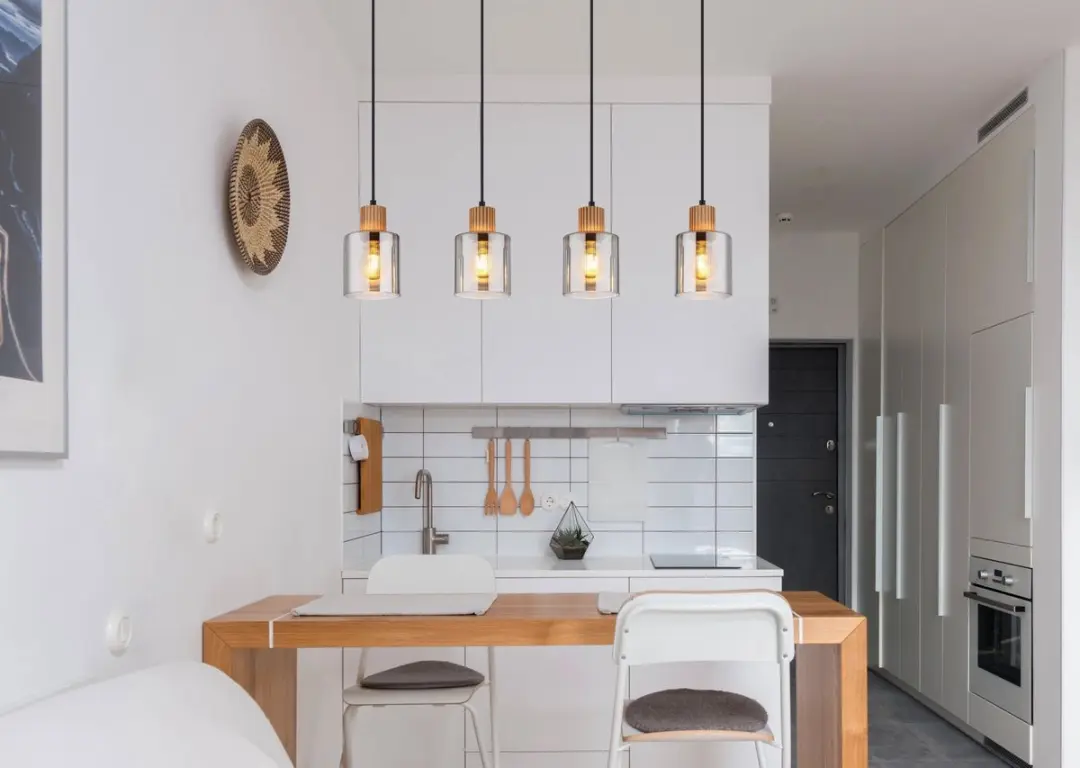 Globo Aleidis Hanglamp - 4x E27 - Zwart - afbeelding 4 van 6