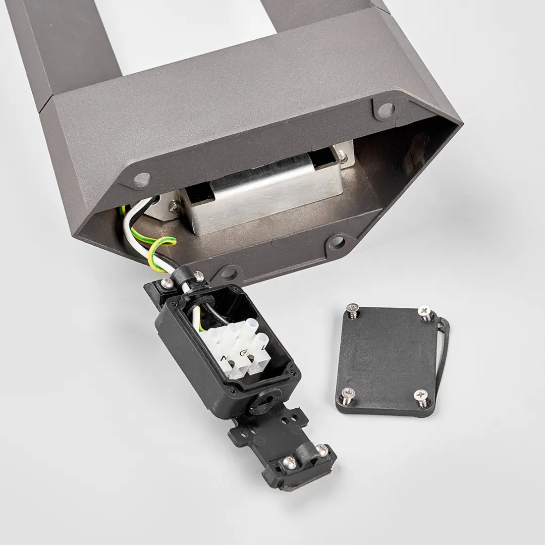 Lucande LED Buitenlamp 8.6W - Antraciet/Wit