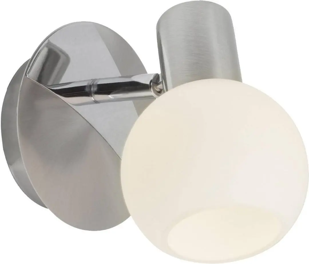 Brilliant Tiara Wandlamp Chroom/Wit