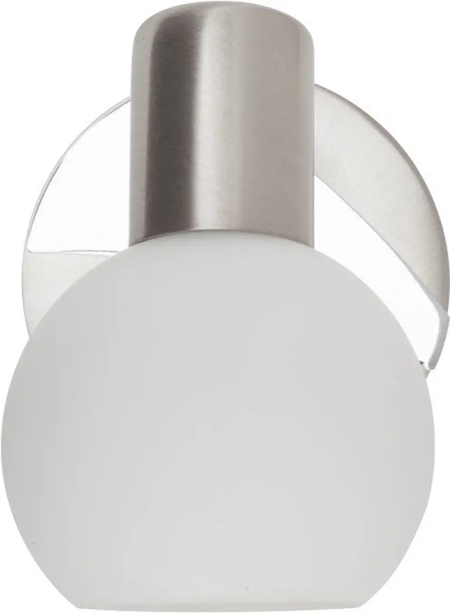 Brilliant Tiara Wandlamp Chroom/Wit