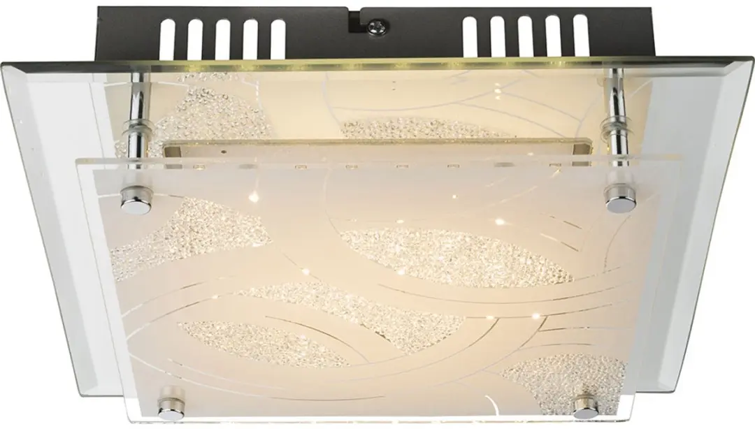Globo NOIR II 48211-12 LED Plafondlamp 12W - Wit