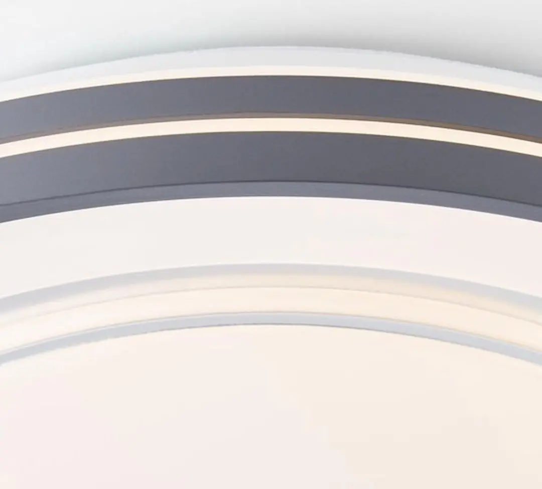 Brilliant Barty Plafondlamp 30W - Grijs