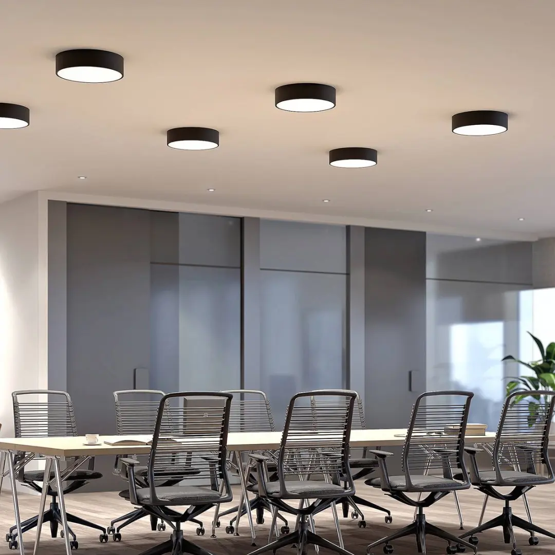 ARCCHIO LED Plafondlamp 40cm - Zwart/Wit